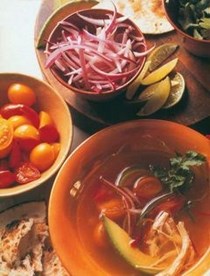 Tortilla soup (Roccoco sopa azteca)