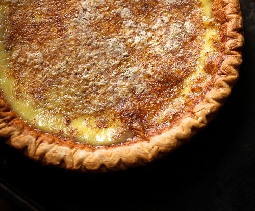 Tot's egg custard pie