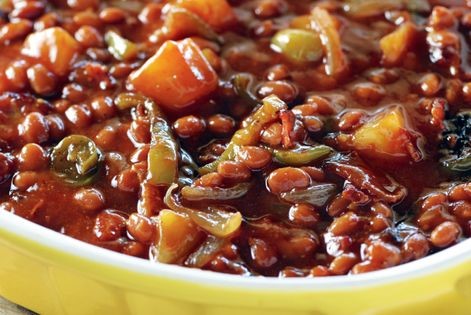 Traditional baked beans