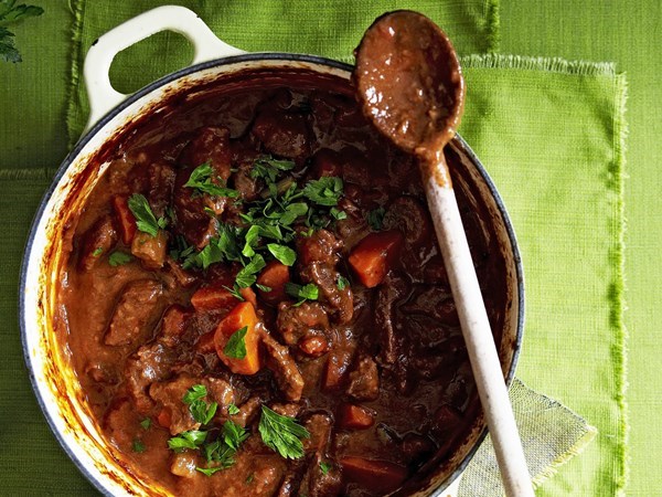 Traditional beef casserole