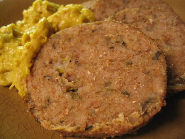 Traditional boiled seitan