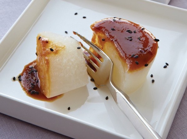 Traditional braised daikon from 'Hiroko's American Kitchen' (Cook the Book)