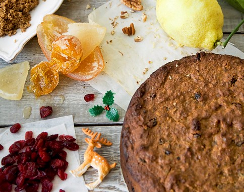 Traditional Christmas cake