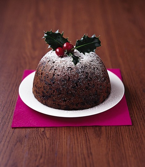 Traditional Christmas pudding
