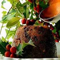 Traditional Christmas pudding