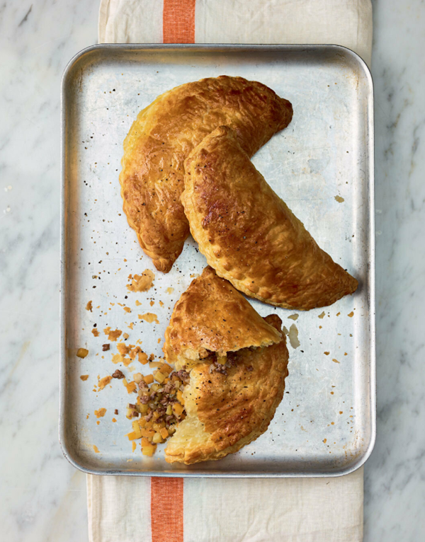 Traditional Cornish pasties