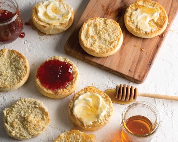 Traditional English muffins