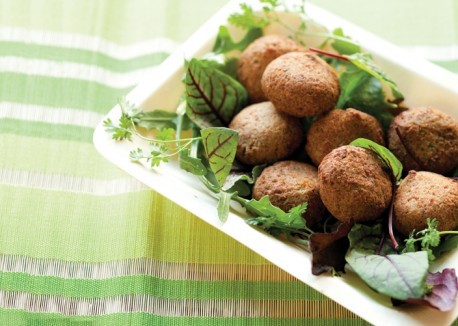 Traditional falafel