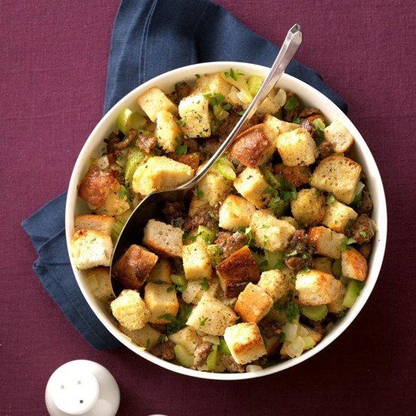 Traditional holiday stuffing