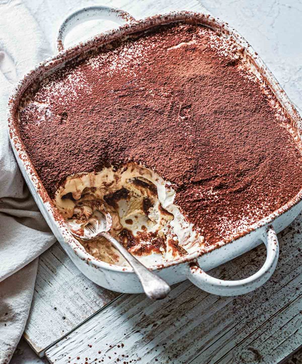 Traditional Italian tiramisu