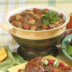 Traditional lamb stew
