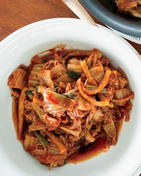 Traditional napa cabbage kimchi