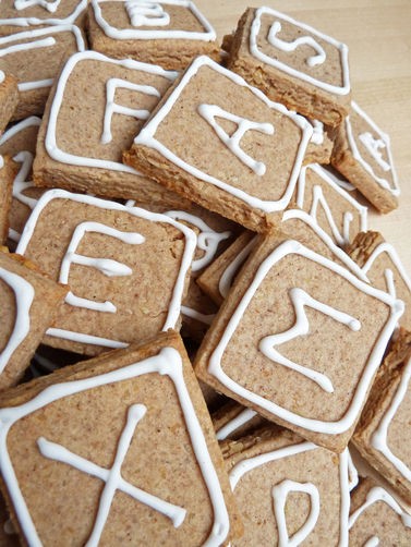 Traditional pepper cookies from Croatia (Paprenjac)