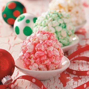 Traditional popcorn balls