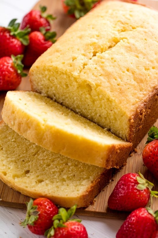 Traditional pound cake