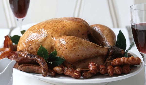 Traditional roast turkey