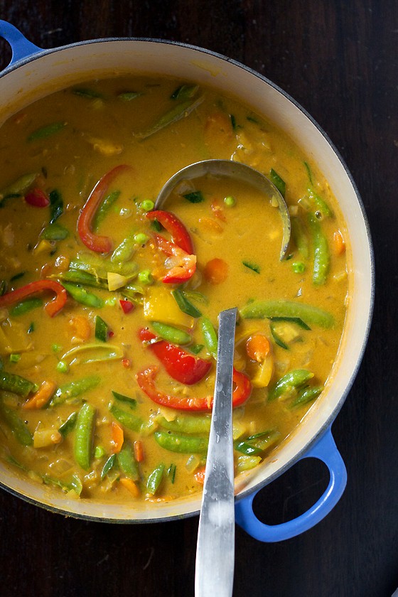Traveler’s vegetable curry
