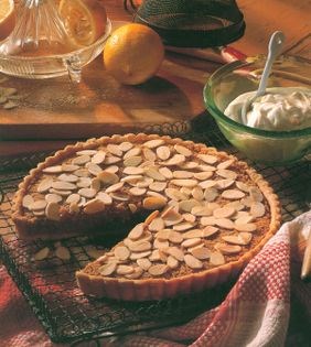 Treacle and almond tart