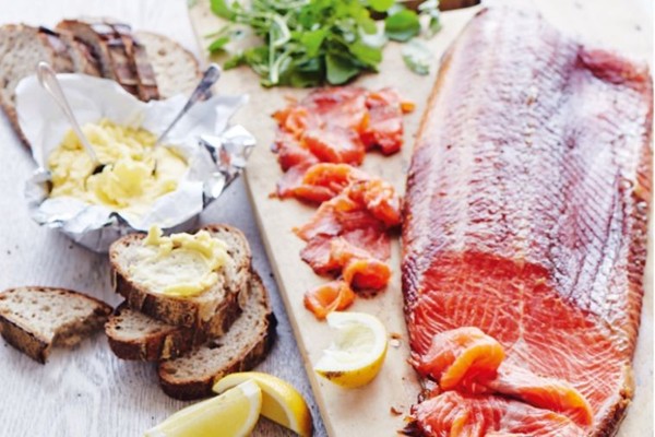 Treacle-cured ocean trout
