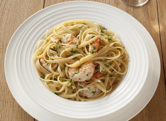 Trenette with langoustines