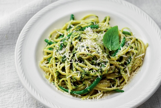 Trenette with pesto