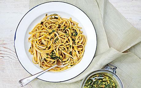 Trenette with pesto
