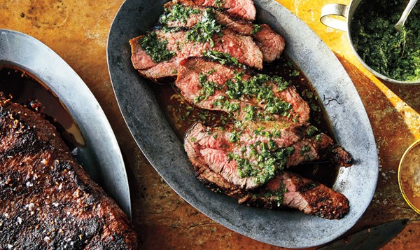 Tri-tip with chimichurri