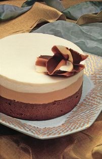 Tricolor mousse