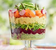 Trifle bowl coronation salad