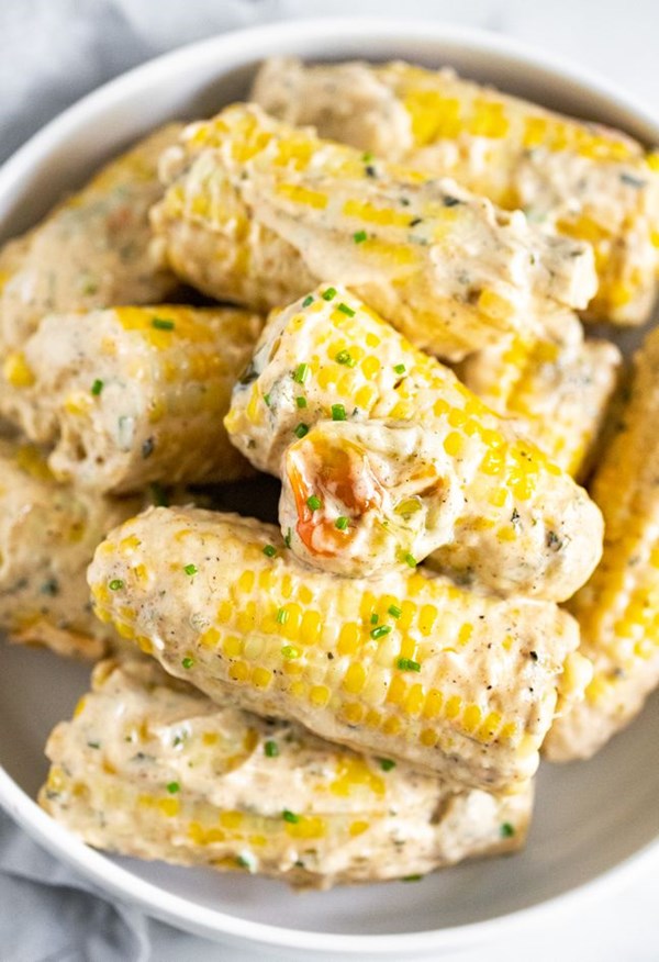 Trinidadian boiled corn 