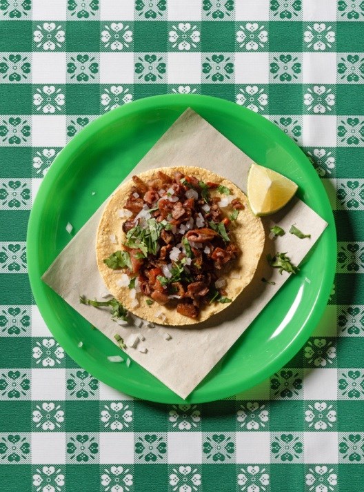 Tripe tacos (Tacos de tripa)