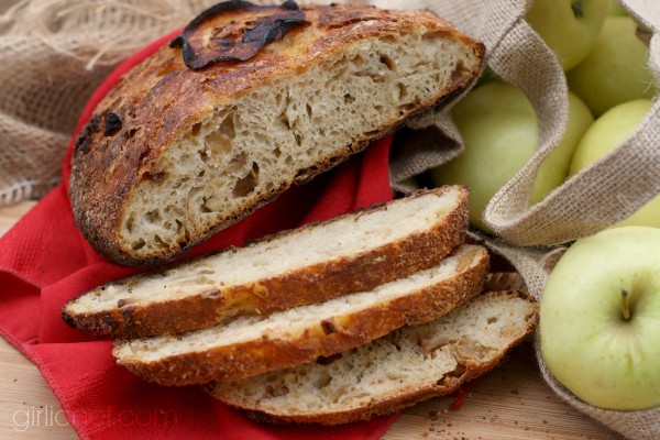 Triple apple bread