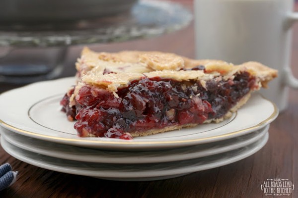 Triple cherry pie
