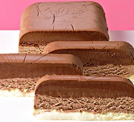 Triple-chocolate Neapolitan
