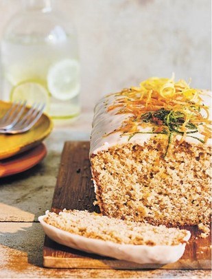 Triple-citrus loaf cake