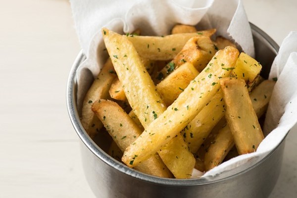 Triple-cooked fries