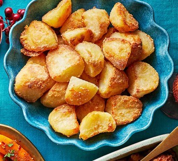 Triple-cooked roast potatoes