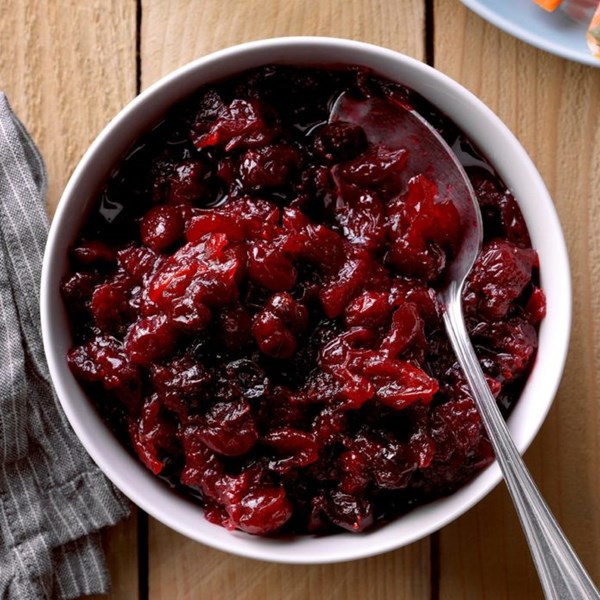 Triple cranberry sauce