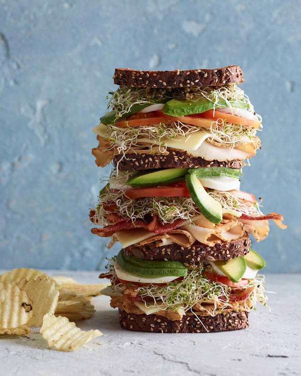 Triple decker California club