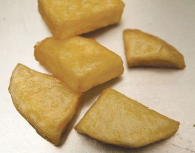 Triple-fried potatoes