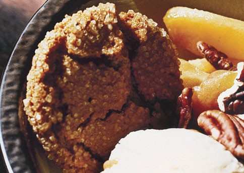 Triple-ginger cookies