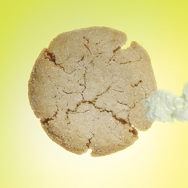 Triple ginger cookies