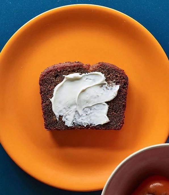 Triple ginger persimmon loaf