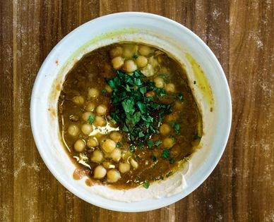 Triple hummus (Meshulash)