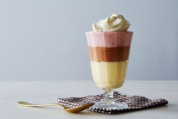 Triple layer mousse