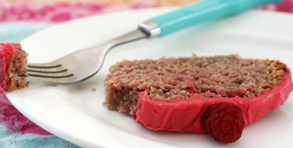 Triple raspberry cake