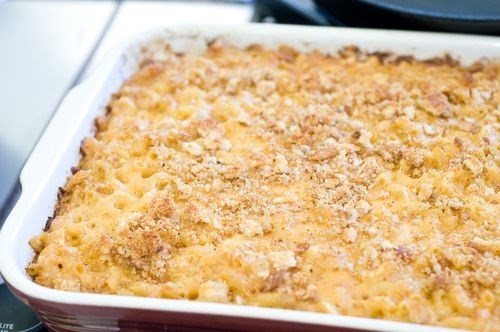 Triple-smoky mac & cheese