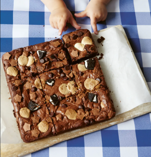 'Triple threat' chocolate brownies
