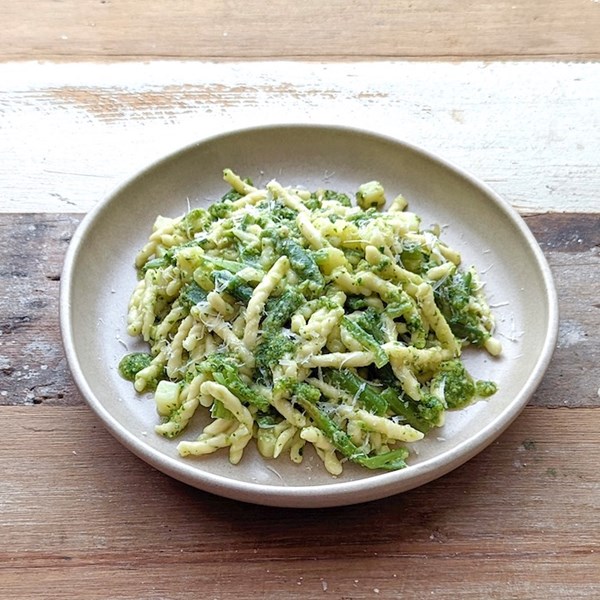 Trofie al pesto Genovese