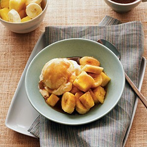 Tropical bananas Foster